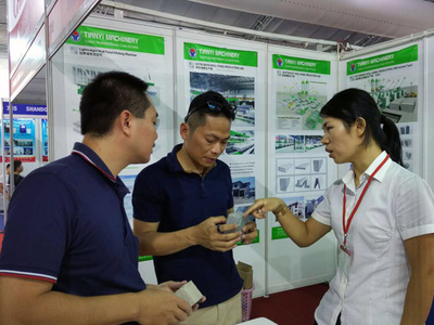 天意机械参展2016年越南建筑建材展览会